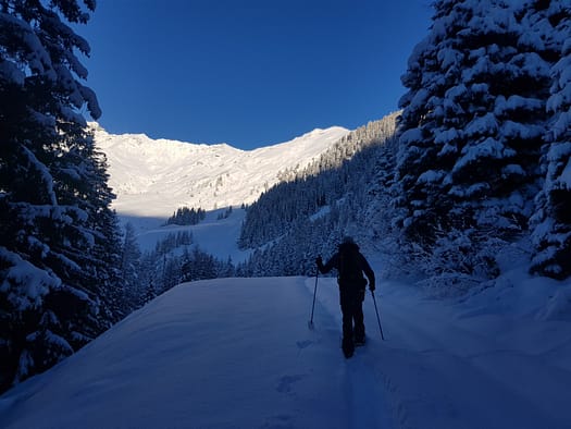 Junsjoch 2.484 m Versuch (Skitour) Junsjoch Skitour 10