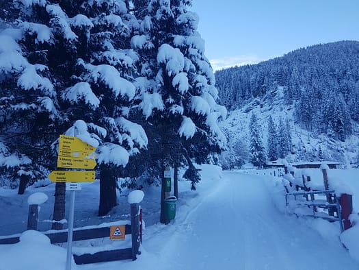 Junsjoch 2.484 m Versuch (Skitour) Junsjoch Skitour 12