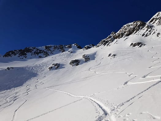 Winnebacher Weißkogel 3.182 m (Skitour) von Winnebachseehütte Winnebacher Weisskogel 3.182 m Skitour von Winnebachseehuette 15
