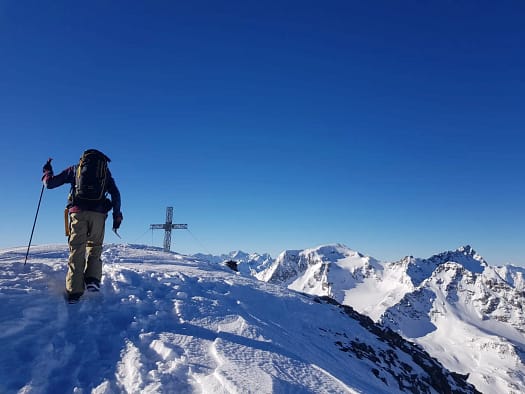 Winnebacher Weißkogel 3.182 m (Skitour) von Winnebachseehütte Winnebacher Weisskogel 3.182 m Skitour von Winnebachseehuette 17