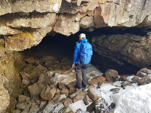 Leiđarendi Lavahöhle (Wanderung) Leidarendi Lavahoehle Wanderung 10