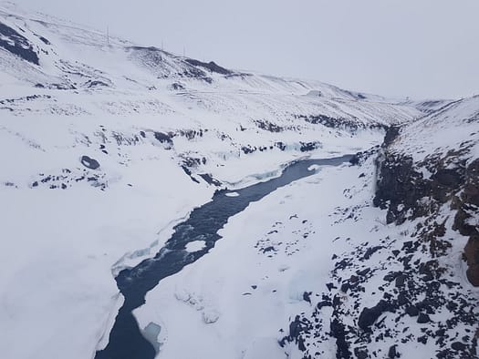 Stuðlagil Schlucht (Wanderung) Studlagil Schlucht Wanderung 1