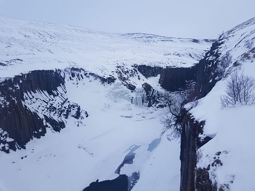 Stuðlagil Schlucht (Wanderung) Studlagil Schlucht Wanderung 8