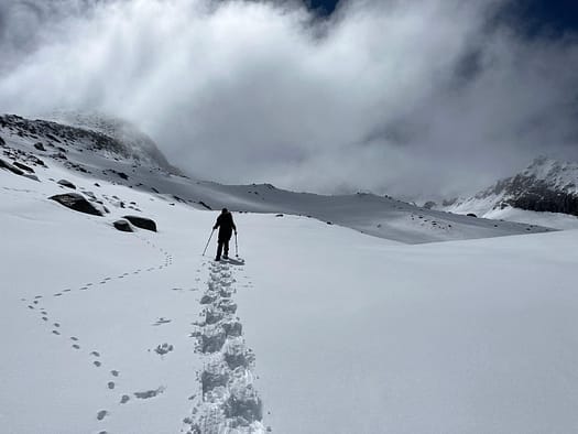 Wildkarspitze 3.073 - Nordnordostgrat (Schneeschuhwanderung) Wildkarspitze 3.073 Nordnordostgrat Schneeschuhwandern 10