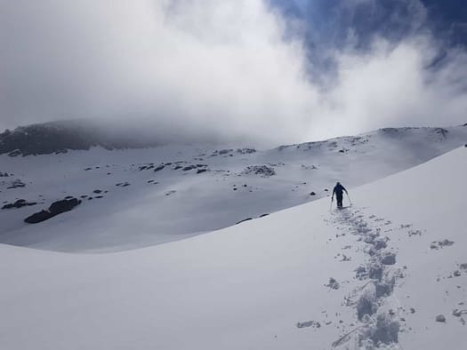 Wildkarspitze 3.073 - Nordnordostgrat (Schneeschuhwanderung) Wildkarspitze 3.073 Nordnordostgrat Schneeschuhwandern 22