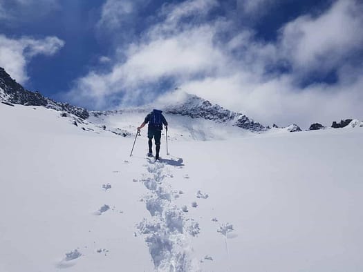 Wildkarspitze 3.073 - Nordnordostgrat (Schneeschuhwanderung) Wildkarspitze 3.073 Nordnordostgrat Schneeschuhwandern 27