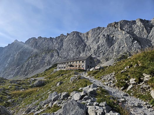 Lamsenspitze 2.508 m (Klettersteig) Lamsenspitze 2.508 m Klettersteig 1