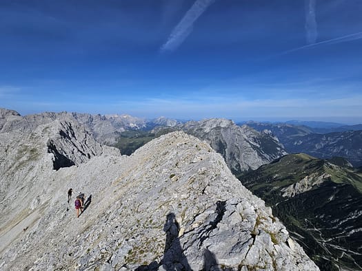 Lamsenspitze 2.508 m (Klettersteig) Lamsenspitze 2.508 m Klettersteig 14