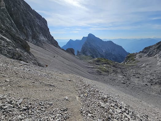 Lamsenspitze 2.508 m (Klettersteig) Lamsenspitze 2.508 m Klettersteig 17