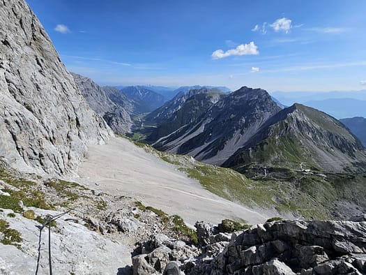 Lamsenspitze 2.508 m (Klettersteig) Lamsenspitze 2.508 m Klettersteig 20
