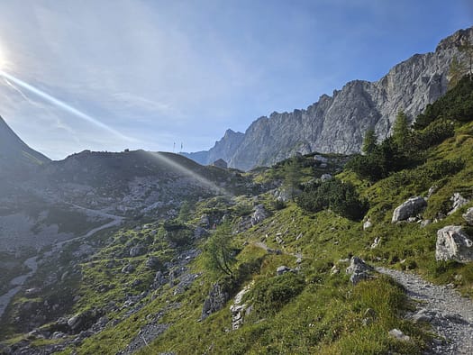 Lamsenspitze 2.508 m (Klettersteig) Lamsenspitze 2.508 m Klettersteig 26
