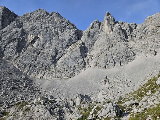 Lamsenspitze 2.508 m (Klettersteig) Lamsenspitze 2.508 m Klettersteig 3
