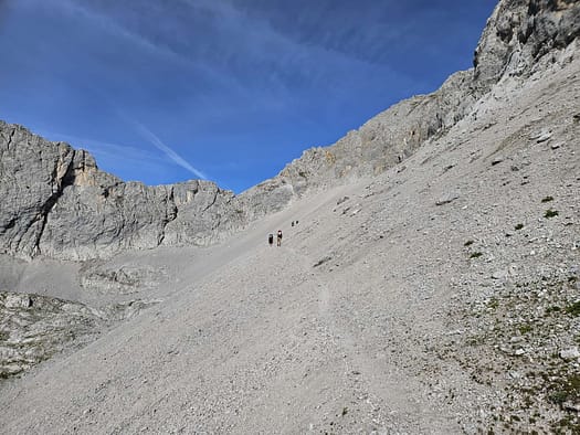 Lamsenspitze 2.508 m (Klettersteig) Lamsenspitze 2.508 m Klettersteig 9