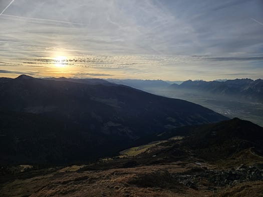 Gilfert 2.506 m - Sonnenuntergangstour (Wanderung) Gilfert 2.506 m von Hochfuegen Sonnenuntergangstour Wanderung 25