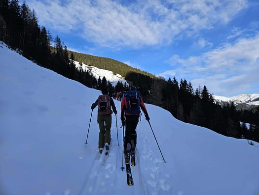 Arbiskogel 2.048 m & Brunellköpfe 2.130 m vom Schönachtal (Skitour) Arbiskogel 2.048 m Brunellkoepfe 2.130 m vom Schoenachtal Skitour 1