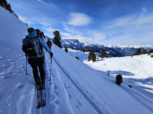 Arbiskogel 2.048 m & Brunellköpfe 2.130 m vom Schönachtal (Skitour) Arbiskogel 2.048 m Brunellkoepfe 2.130 m vom Schoenachtal Skitour 11