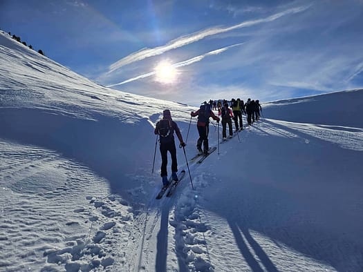 Arbiskogel 2.048 m & Brunellköpfe 2.130 m vom Schönachtal (Skitour) Arbiskogel 2.048 m Brunellkoepfe 2.130 m vom Schoenachtal Skitour 12