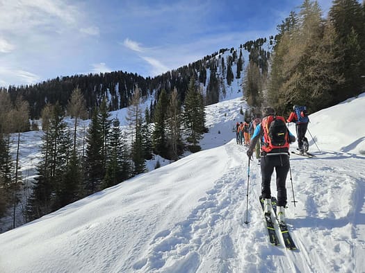 Arbiskogel 2.048 m & Brunellköpfe 2.130 m vom Schönachtal (Skitour) Arbiskogel 2.048 m Brunellkoepfe 2.130 m vom Schoenachtal Skitour 13