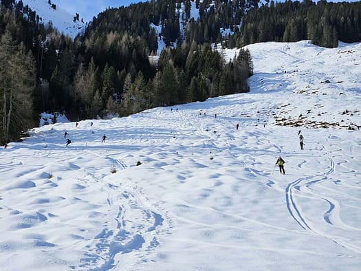 Arbiskogel 2.048 m & Brunellköpfe 2.130 m vom Schönachtal (Skitour) Arbiskogel 2.048 m Brunellkoepfe 2.130 m vom Schoenachtal Skitour 16