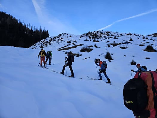 Arbiskogel 2.048 m & Brunellköpfe 2.130 m vom Schönachtal (Skitour) Arbiskogel 2.048 m Brunellkoepfe 2.130 m vom Schoenachtal Skitour 2
