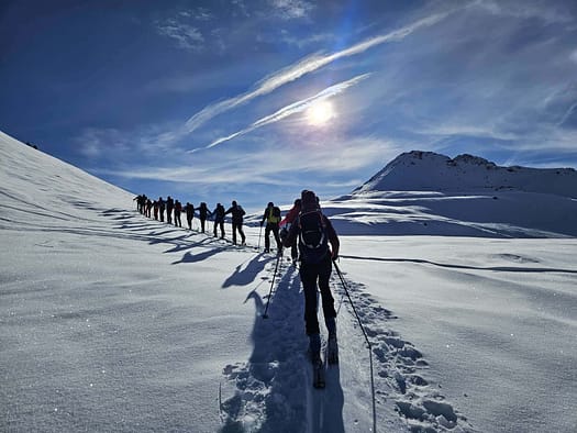 Arbiskogel 2.048 m & Brunellköpfe 2.130 m vom Schönachtal (Skitour) Arbiskogel 2.048 m Brunellkoepfe 2.130 m vom Schoenachtal Skitour 20