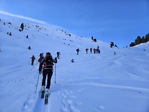 Arbiskogel 2.048 m & Brunellköpfe 2.130 m vom Schönachtal (Skitour) Arbiskogel 2.048 m Brunellkoepfe 2.130 m vom Schoenachtal Skitour 6