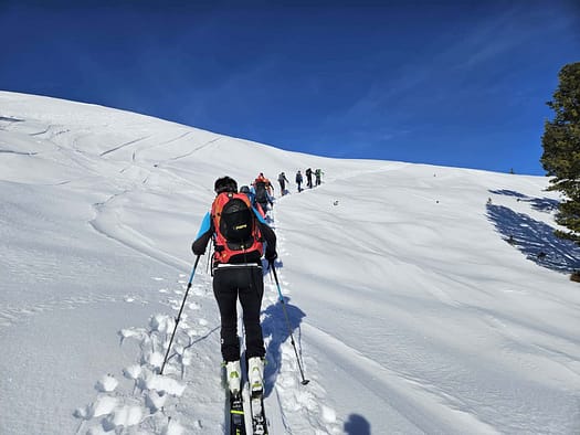 Arbiskogel 2.048 m & Brunellköpfe 2.130 m vom Schönachtal (Skitour) Arbiskogel 2.048 m Brunellkoepfe 2.130 m vom Schoenachtal Skitour 7