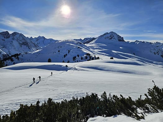 Arbiskogel 2.048 m & Brunellköpfe 2.130 m vom Schönachtal (Skitour) Arbiskogel 2.048 m Brunellkoepfe 2.130 m vom Schoenachtal Skitour 9