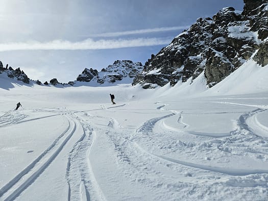 Haagspitze 3.029 m von der Jamtalhütte (Skitour) Haagspitze 3.029 m von der Jamtalhuette Skitour 11