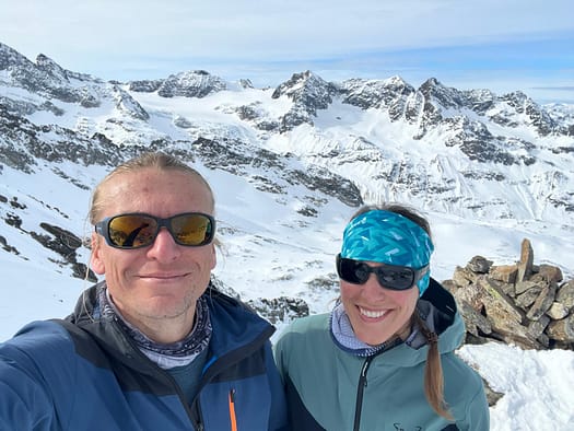 Haagspitze 3.029 m von der Jamtalhütte (Skitour) Haagspitze 3.029 m von der Jamtalhuette Skitour 19