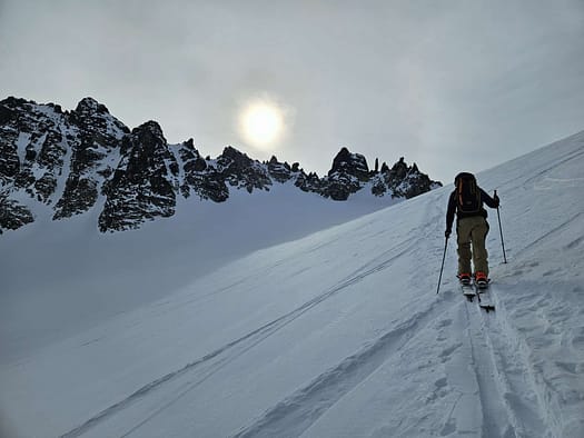 Haagspitze 3.029 m von der Jamtalhütte (Skitour) Haagspitze 3.029 m von der Jamtalhuette Skitour 2