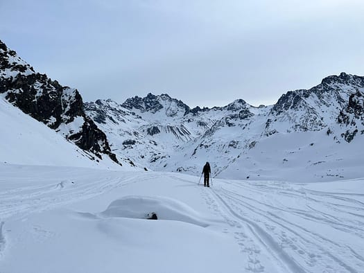 Haagspitze 3.029 m von der Jamtalhütte (Skitour) Haagspitze 3.029 m von der Jamtalhuette Skitour 22