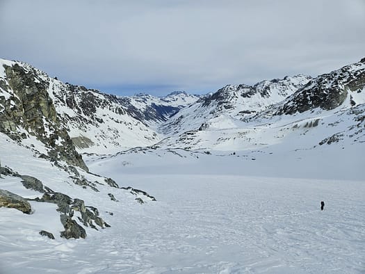 Hintere Jamspitze 3.156 m von der Jamtalhütte (Skitour) Hintere Jamspitze 3.156 m von der Jamtalhuette Skitour 12