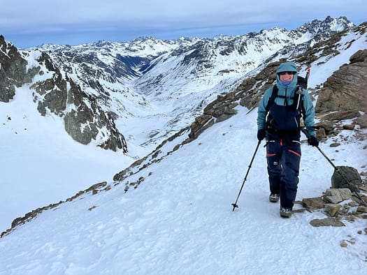 Hintere Jamspitze 3.156 m von der Jamtalhütte (Skitour) Hintere Jamspitze 3.156 m von der Jamtalhuette Skitour 26