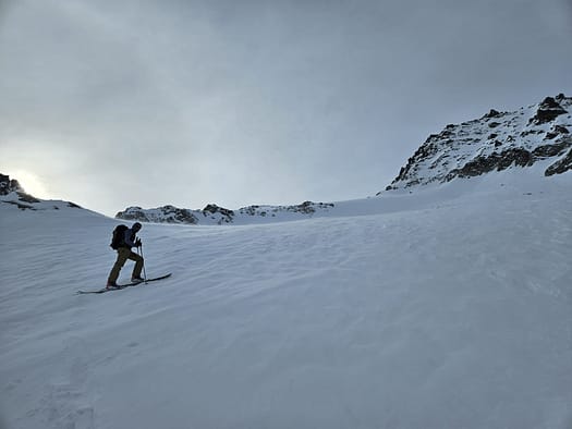Hintere Jamspitze 3.156 m von der Jamtalhütte (Skitour) Hintere Jamspitze 3.156 m von der Jamtalhuette Skitour 3