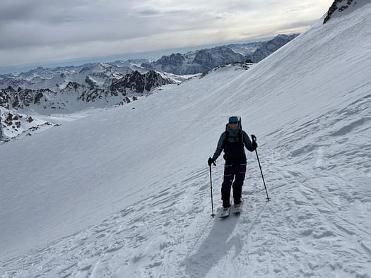 Hintere Jamspitze 3.156 m von der Jamtalhütte (Skitour) Hintere Jamspitze 3.156 m von der Jamtalhuette Skitour 32