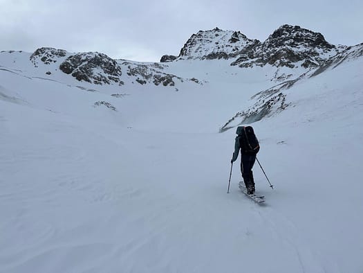 Hintere Jamspitze 3.156 m von der Jamtalhütte (Skitour) Hintere Jamspitze 3.156 m von der Jamtalhuette Skitour 33