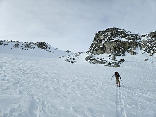 Hintere Jamspitze 3.156 m von der Jamtalhütte (Skitour) Hintere Jamspitze 3.156 m von der Jamtalhuette Skitour 5