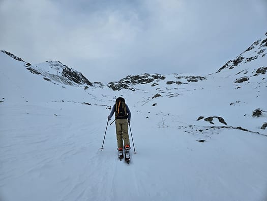 Hintere Jamspitze 3.156 m von der Jamtalhütte (Skitour) Hintere Jamspitze 3.156 m von der Jamtalhuette Skitour 7