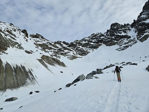 Östliche Schnapfenspitze 3.219 m von der Jamtalhütte (Skitour) Oestliche Schnapfenspitze 3.219 m von der Jamtalhuette Skitour 10