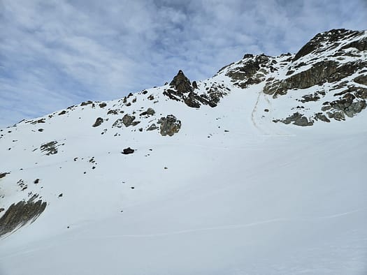 Östliche Schnapfenspitze 3.219 m von der Jamtalhütte (Skitour) Oestliche Schnapfenspitze 3.219 m von der Jamtalhuette Skitour 11