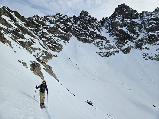 Östliche Schnapfenspitze 3.219 m von der Jamtalhütte (Skitour) Oestliche Schnapfenspitze 3.219 m von der Jamtalhuette Skitour 12