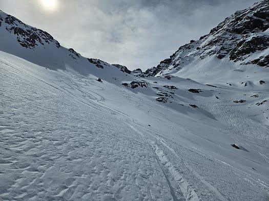 Östliche Schnapfenspitze 3.219 m von der Jamtalhütte (Skitour) Oestliche Schnapfenspitze 3.219 m von der Jamtalhuette Skitour 22