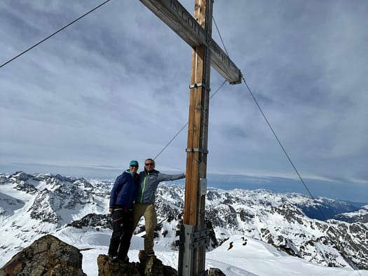 Östliche Schnapfenspitze 3.219 m von der Jamtalhütte (Skitour) Oestliche Schnapfenspitze 3.219 m von der Jamtalhuette Skitour 5 1