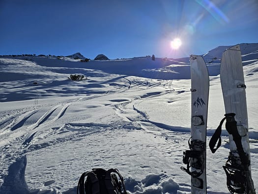 Bergrücken vom Hochfeld 2.260 m (Skitour) Bergruecken vom Hochfeld 2.260 m Skitour 10