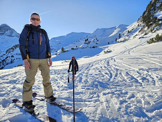 Bergrücken vom Hochfeld 2.260 m (Skitour) Bergruecken vom Hochfeld 2.260 m Skitour 4