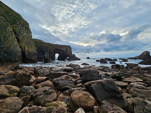 Crohy Head Sea Arch (Wanderung) Crohy Head Sea Arch Wanderung 1
