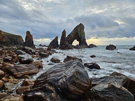 Crohy Head Sea Arch (Wanderung) Crohy Head Sea Arch Wanderung 11