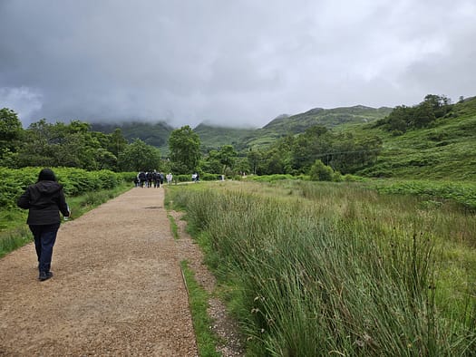 Glenfinnan Viaduct / Hogwarts Express (Wanderung) Glenfinnan Viaduct Hogwarts Express Wanderung 12