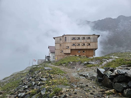 Neue Regensburger Hütte 2.286 m (Wanderung) Neue Regensburger Huette 2.286 m Wanderung 12
